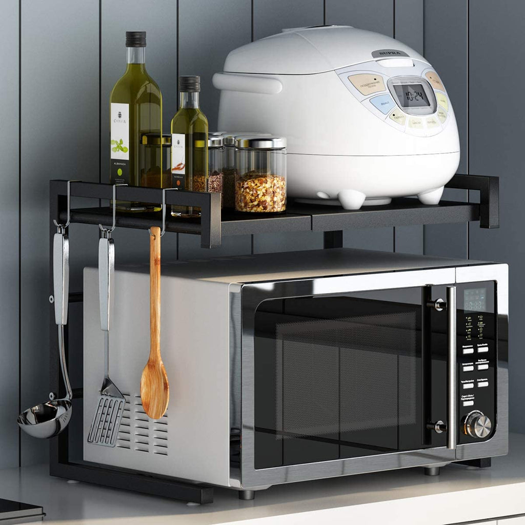 metal rack in microwave